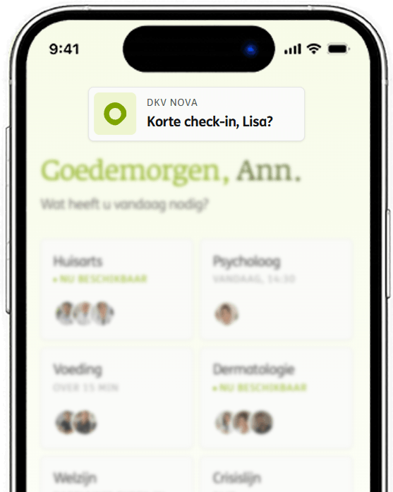 dkv app nova gezondheidszorg app voordelen